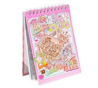 Calcomanías de dibujos animados, manualidades 3D, recuerdos de, decoración de habitación, calcomanías de escenas lindas para niños y adultos, calcomanías impermeables para decoración de