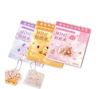 Calcomanías de dibujos animados para álbumes de recortes, calcomanías decorativas hechas a mano, gráficos adhesivos para diario, planificador, manual, calcomanías portátiles para manualidades