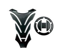 Calcomanías De Fibra De Carbono Motocicleta Para Suzuki GSXR1000 2005 2006 K5 K6, Cubierta De Tapa De Gas, Almohadilla De Tanque De Combustible, Pegatina De Triple Abrazadera(Style 1)