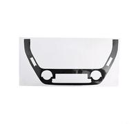 Calcomanías de fibra de carbono para Toyota para Corolla 2019 2022 con rueda de ajuste, consola protectora de botón de CA cubierta de marco de control con material PET