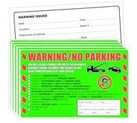 Calcomanías de infracción de estacionamiento "You are Ilegally Parked" Multi Reasons Hard to Remove Tow Warning Private Parking Warning Sticker para ventanas de coche (25)