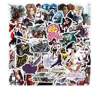 Calcomanías de juego de Final Fantasy para Hydro Flask, portátil, botella de agua, computadora, teléfono, funda de equipaje, bicicleta, motocicleta, monopatín, coche, parachoques, paquete de 50