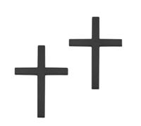 Calcomanías de metal con cruz de Jesucristo, calcomanía 3D de cruz para coche, resistente a la intemperie, autoadhesivas, cubierta de arañazos, calcomanía de metal C-Ross, emblema de coche para