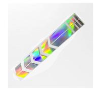 Calcomanías De Motocicleta con Flechas, Pegatinas Reflectantes Aceite Impermeables para Guardabarros, Cascos, Scooters, Decoración(Design D)