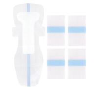Calcomanías de natación impermeables para mujer, protector de baño de silicona de 42 cm, almohadilla higiénica, cubierta de área privada, piscina, spa, cómodo parche adhesivo reutilizable para aguas