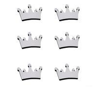 Calcomanías de pared de mariposa de espejo, 6 calcomanías acrílicas para decoración elegante del hogar en dormitorio, comedor y más (B)