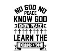 Calcomanías de pared de papel adhesivo Proverbios bíblicos cristianos 57.6x79.8cm Se puede modificar y añadir información Negro