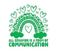 Calcomanías de pared de papel adhesivo terapeuta conductual vintage 54.6x59.3cm Incluye kit de película de transferencia Verde