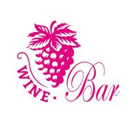 Calcomanías de pared de papel adhesivo Vid de uva Uvas Bar de vinos Bebida alcohólica 68x85cm No daña la superficie de la pared Rosa roja