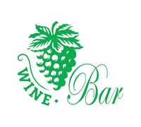 Calcomanías de pared de papel adhesivo Vid de uva Uvas Bar de vinos Bebida alcohólica 68x85cm Personalización personalizada Verde