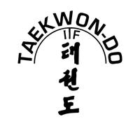 Calcomanías de pared de taekwon-do, calcomanías de vinilo para deportes de karate, póster de pared de deportes de lucha, papel tapiz extraíble de taekwondo, decoración pequeña - 42x44 cm
