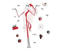 Calcomanías de pared gigantes de Pesadilla antes de Navidad