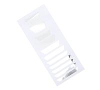 Calcomanías de Pegatinas con Incrustaciones de Marcadores de Diapasón, Pegatina de Bricolaje General Trapezoidal para Guitarras Y Bajos Accesorio De Rendimiento