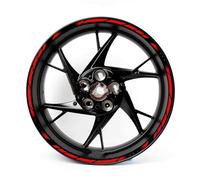 Calcomanías de Ruedas duraderas 12 Pegatinas Reflectantes Llantas Motocicleta para RSV4 R/RR RSV4 RF RSV4 RFW(Style 2)
