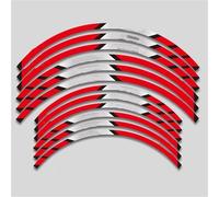 Calcomanías de Ruedas duraderas Adhesivos Reflectantes Llantas Motocicleta Bandas Adhesivas Llantas para KLX250R 1994-1996 para KLX250 1979-2020(Style 10)