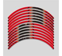 Calcomanías de Ruedas duraderas Adhesivos Reflectantes Llantas Motocicleta para para TMAX 500 530(Style 5)