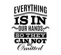 Calcomanías de vinilo para murales y paredes Cita estilizada de estilo retro sobre el tema del coaching. 41x49.8cm Personalización personalizada Negro