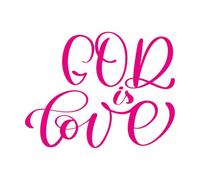Calcomanías de vinilo para murales y paredes Dios es amor, cita cristiana en la Biblia 52x67cm Personalización personalizada Rosa roja