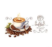 Calcomanías decorativas de vinilo para taza de café para decorar tu cocina o pub