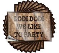 Calcomanías divertidas para coches Big Deck Energy, 10 unidades, calcomanías para parachoques de coche (12 x 18 cm)