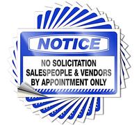 Calcomanías divertidas para vendedores y vendedores por cita (10 unidades, 6 x 9 cm)