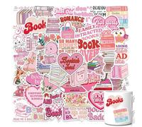 Calcomanías divertidas, pegatina para botella de agua | Calcomanías de pegatinas para portátiles - Calcomanías impermeables 52 pegatinas decorativas para ordenador portátil, botella de agua, accesorio