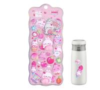 Calcomanías En Relieve 3D,Calcomanías Autoadhesivas de Animales | 3D para Niños Pequeños - para Cuaderno Portátiles Fundas de Teléfono Botella de Agua