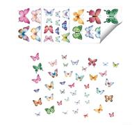 Calcomanías luminosas de pared de mariposa diseñadas para la decoración del hogar, hechas de PET, adecuadas para su uso en dormitorios, salas de estar, pasillos, salas de estudio y espacios al aire