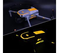 Calcomanías luminosas para dron DJI Air 3S, película que brilla en la oscuridad, pegatina genial para autofoto Drone Traversing Machine