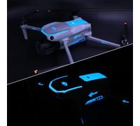 Calcomanías luminosas para dron DJI Air 3S, película que brilla en la oscuridad, pegatina genial para autofoto Drone Traversing Machine