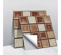 Calcomanías marroquíes de azulejos para cocina, calcomanía de azulejos de mandala para baño, calcomanías autoadhesivas de azulejos de pared, calcomanía de mosaico impermeable, calcomanía vintage para