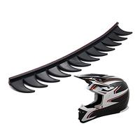 Calcomanías Mohawk reflectantes de grado de alta intensidad | Adhesivo para cascos con diseño de cabeza de cresta de gallo,Adhesivo decorativo para motocicleta Mohawk para todos los cascos Gimocool