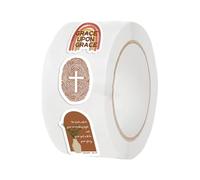 Calcomanías motivacionales, calcomanías de palabras cristianas | Suministros de diario bíblico para álbumes de recortes | Calcomanías para libros de teléfono, botella de agua, equipaje, laptop y