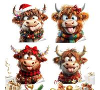 Calcomanías navideñas para ventana, decoración de temporada de , adherencia electrostática, calcomanía de puerta de de Navidad | para escuela, oficina, hogar, tienda, sala de estar