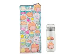 Calcomanías para diario - EVA 3D Experiencia Táctil Pegatinas - Calcomanía para Arte Diario - Para Portátiles Pared Guitarras Maletas Bolsas de Viaje Cuaderno Sobre Gafas Tableta