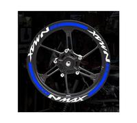 Calcomanías para llantas Cinta Reflectante Impermeable A Rayas Para Motocicleta, Pegatina De Hun Para Rueda, Decoración De Llanta, Marca Para YAMAHA NMAX N Max N-max 155 125 Pegatinas de ruedas ( Tama