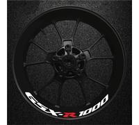 Calcomanías para llantas de moto Pegatinas Reflectantes Para Llantas De Motocicleta Cinta Adhesiva Para Suzuki GSXR1000 GSX-R GSXR GSX R 1000 Pegatina Para Buje De Rueda llanta de pegatina(color 28)