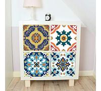 Calcomanías para muebles de 33 x 33 cm, 4 unidades, para estantería Ikea KE, Expedit Kallax, estanterías, almacenamiento, decoración de muebles del hogar, calcomanías para despegar y pegar