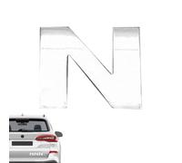 Calcomanías para parachoques de coche con letras 3D | Calcomanías automotrices a prueba de polvo | Durabilidad mejorada Pegatinas resistentes con diseño 3D para vehículos de automóviles