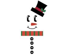 Calcomanías para refrigeradores: creación de calcomanías para electrodomésticos con personajes festivos y helados, unidad de exhibición de arte de superficie | Ideal Glass Auto Espacio culinari