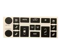 Calcomanías para reparación de Botones de Interruptor de Control de climatización y Aire Acondicionado para Cadillac Escalade 2007-2014