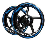Calcomanías para Rueda Motocicleta Juego Pegatinas para Suzuki GSF600 GSF 600 para Bandit(Color2)