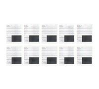 Calcomanías para teclado para principiantes para 88, 61, 54, extraíbles y coloridas, mejora la educación musical, durabilidad, calcomanías de notas de piano