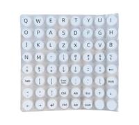Calcomanías para Teclear con Uñas Largas | Funda de Teclado para Uñas Largas con Letras - Accesorio Antideslizante Para Escritura Protección Hombres Mujeres Portátil Ordenador Aprendizaje Idiomas
