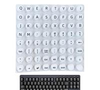 Calcomanías para Teclear con Uñas Largas | Funda de Teclado para Uñas Largas con Letras | Accesorios Reutilizables Ayuda Escritura Protección Ordenador Portátil Aprendizaje Idiomas Viaje Oficina