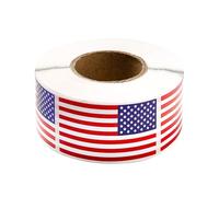 Calcomanías Patrióticas, Lightweight - lightweight versatile De Elegant La Bandera, Los Estados Unidos Para, Vehículos 1.2x2 Pulgada Etiqueta Patriótica | Multipurpose Outdoor Indoor Utility