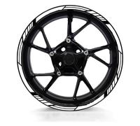 Calcomanías Pegatina para Llanta Motocicleta Calcomanía Rayas Piezas Cinta para CBR 1100 CBR1000RR 600RR 125 CBR650/500/300/250 R(Style 3)