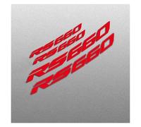 Calcomanías Pegatina para Rueda Motocicleta Calcomanía Reflectante para Llanta Kit Decorativo Neumáticos Piezas para RS 660 RS660(Style 4)