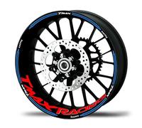 Calcomanías Pegatinas para Llantas Rueda Piezas Motocicleta para Y&amaha Tmax DX Tmax500 Tmax530 Tmax560 500 530 560 2014 2016 2023 2024(Style 1)
