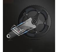 Calcomanías protectoras de manivela de bicicleta para Sram Red y Da Ut 105 para Tiagra Series Tph Película protectora de larga duración Dos piezas por bolsa, color negro como se muestra en el sitio